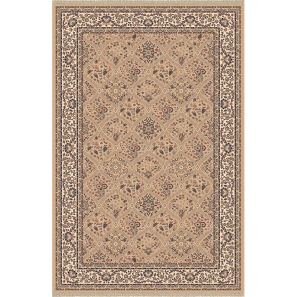 Dynamic Rugs Brilliant 2 ft. 9 in. x 11 ft. 6 in. 7211-820 Rug - Linen BR2127211820 - main